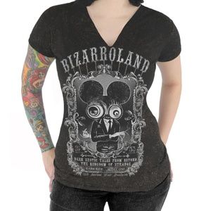 Serpentine Bizzaroland V-Neck ladies Tee Alt